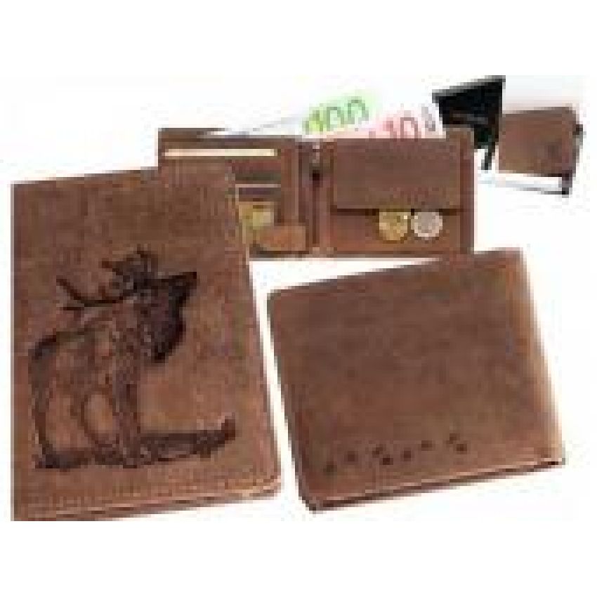 Hlavný obrázok Kožená peňaženka rujný jeleň