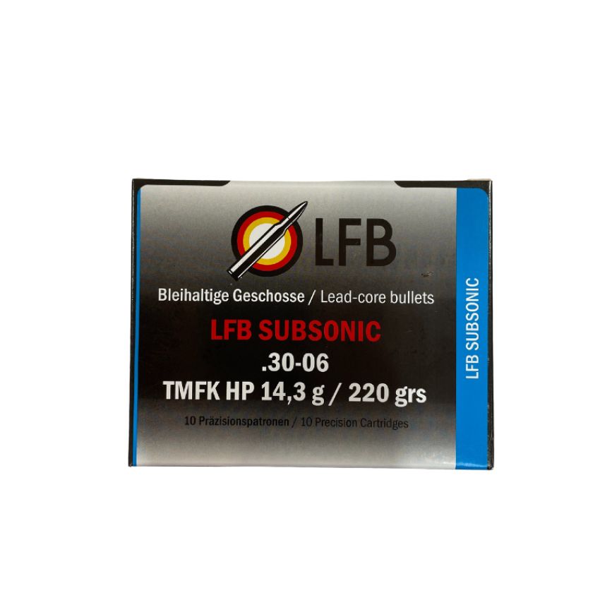 Hlavný obrázok LFB Subsonic 30-06 TMFK HP 14,3g