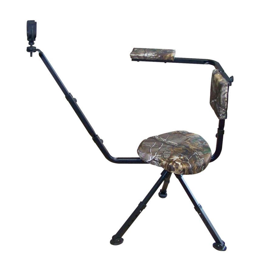 Hlavný obrázok Mobilná poľovnícka otočná stolička